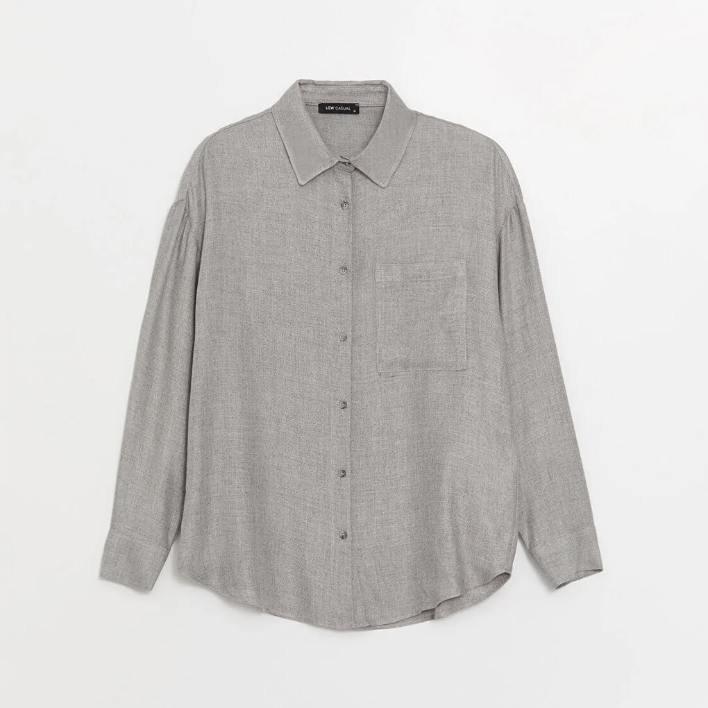 Casual Plain Long Sleeve Oversize